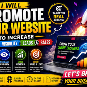 I will promote your website to increase traffic, visibility, leads and sales to 60Millions users ! (real profil HQ)